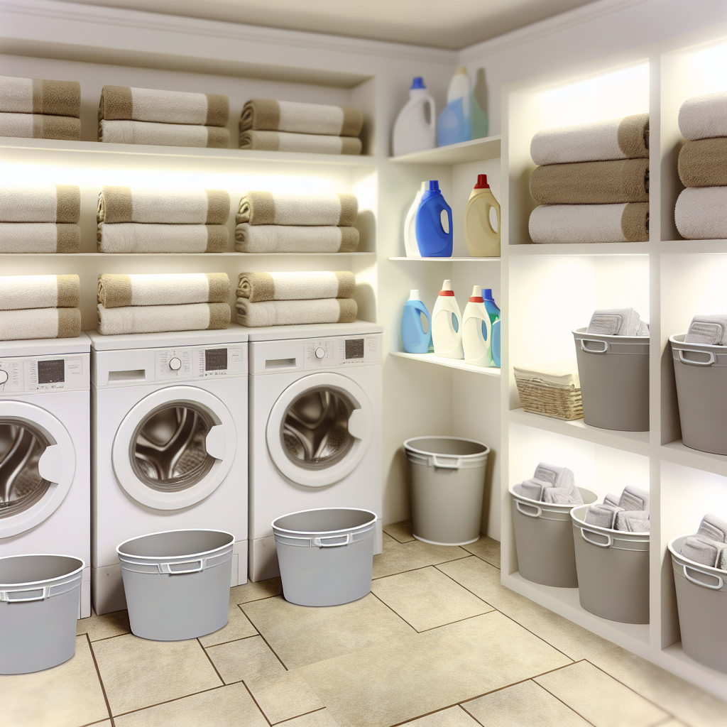 Laundry room organization