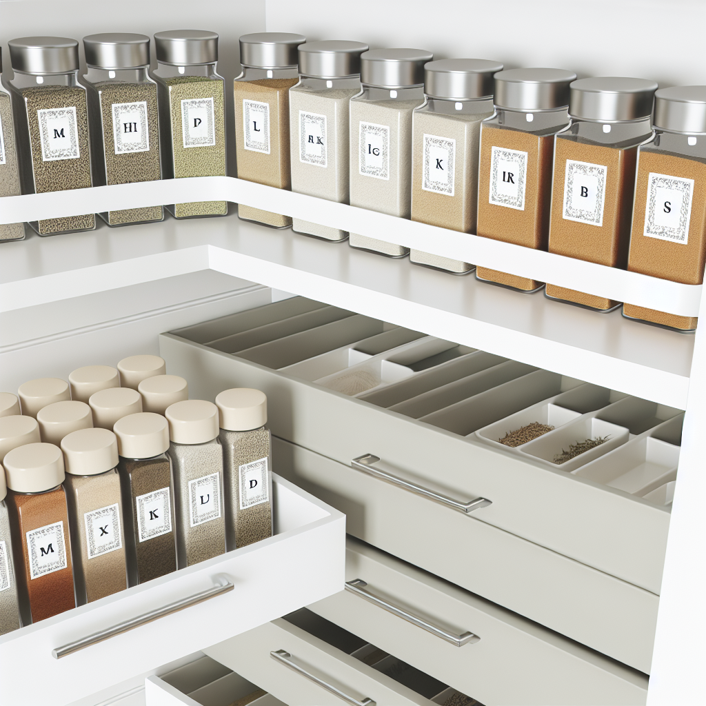 Pantry Organization detail